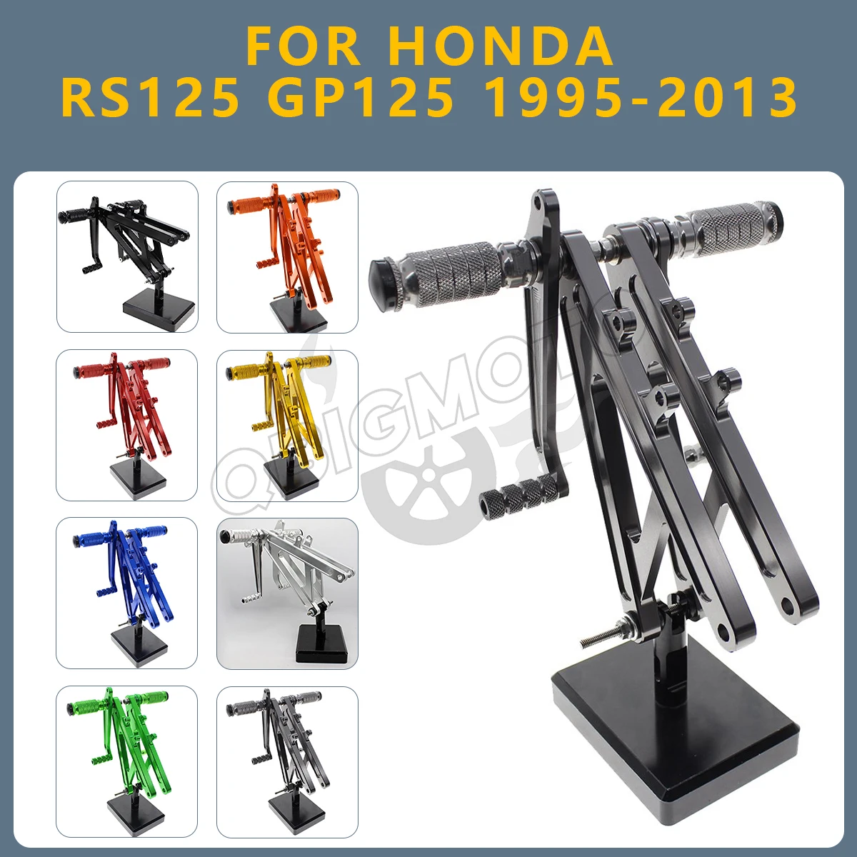 Motorcycle Rearset Footpeg Rear Footrest Foot Pegs Pedal Rearsets Adjustable FOR HONDA RS125 GP125 RS 125 GP 1995-2013 Rear Set
Motorcycle Rearset Footpeg Rear Footrest Foot Pegs Pedal Rearsets Adjustable FOR HONDA RS125 GP125 RS 125 GP 1995-2013 Rear Set