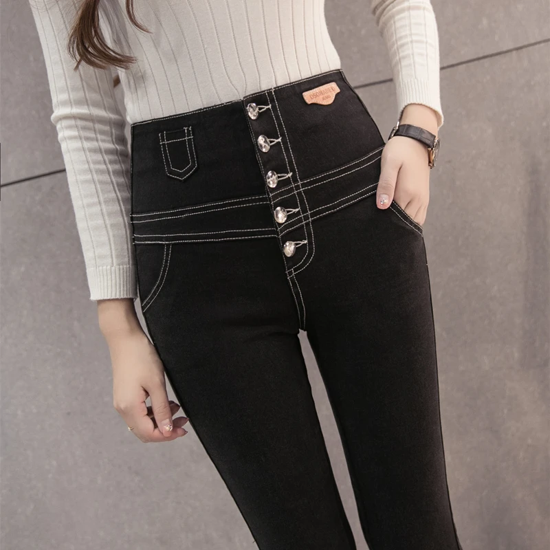 Women Clothing Elastic High Waisted Trousers Pencil Pants 2023 Spring Autumn New All-match Single Breasted Slim Legging Female
Women Clothing Elastic High Waisted Trousers Pencil Pants 2023 Spring Autumn New All-match Single Breasted Slim Legging Female