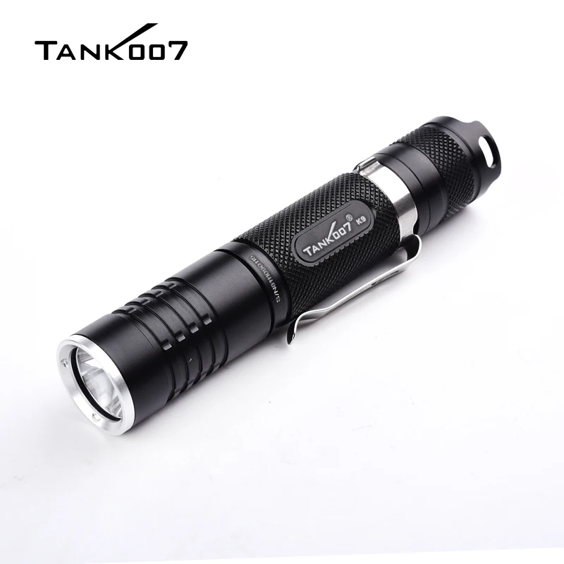 TANK007 K9 Outdoor Mini Flashlight 200M 800LM Straight Shape PortableFive-speed Light Mode Anti-slip High PowerTorch
TANK007 K9 Outdoor Mini Flashlight 200M 800LM Straight Shape PortableFive-speed Light Mode Anti-slip High PowerTorch