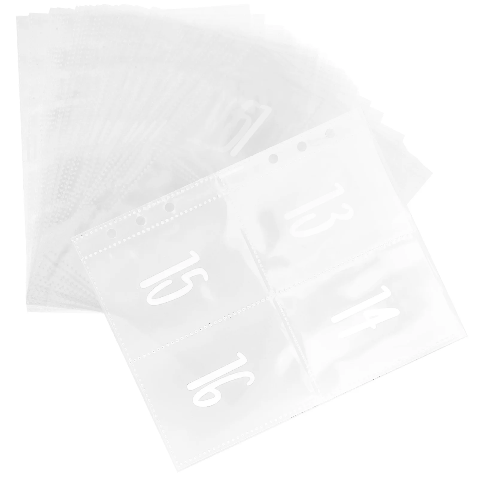Binder Insert PVC Multi-Use Budget Pocket Envelopes for Cash Receipts Replaceable Portable Loose Leaf Pages for Budget
Binder Insert PVC Multi-Use Budget Pocket Envelopes for Cash Receipts Replaceable Portable Loose Leaf Pages for Budget