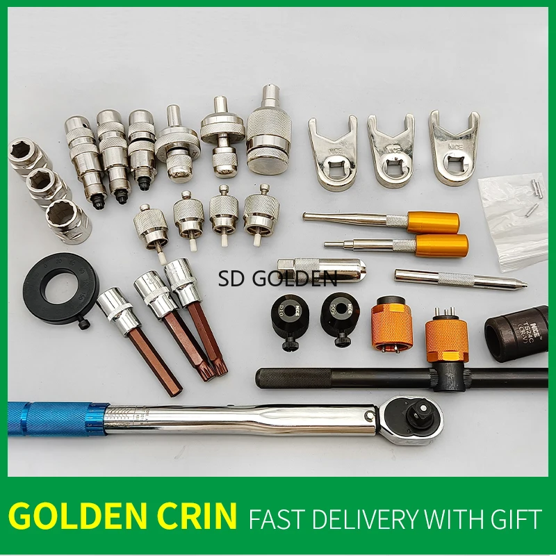 40PCS CRIN Injector Disassemble Seal Ring Valve Assembly Removal Install Orifice Plate Remove Repair Tools for BOSCH DENSO
40PCS CRIN Injector Disassemble Seal Ring Valve Assembly Removal Install Orifice Plate Remove Repair Tools for BOSCH DENSO