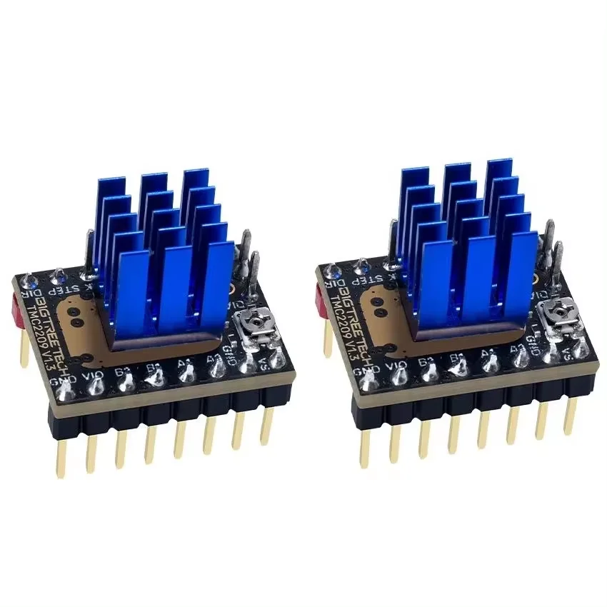Драйвер BIGTREETECH TMC2209 для шагового двигателя, бесшумный драйвер для Stepstick VS TMC5160 TMC2100 TMC2130 для материнской платы SKR V1.3 Pro 3D
Драйвер BIGTREETECH TMC2209 для шагового двигателя, бесшумный драйвер для Stepstick VS TMC5160 TMC2100 TMC2130 для материнской платы SKR V1.3 Pro 3D