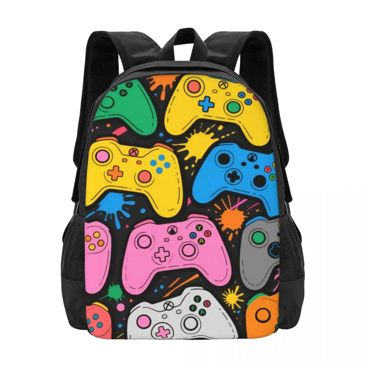 Graffiti game controller printed for boys and girls, children's backpacks, laptops, shoulder bags
Graffiti game controller printed for boys and girls, children's backpacks, laptops, shoulder bags