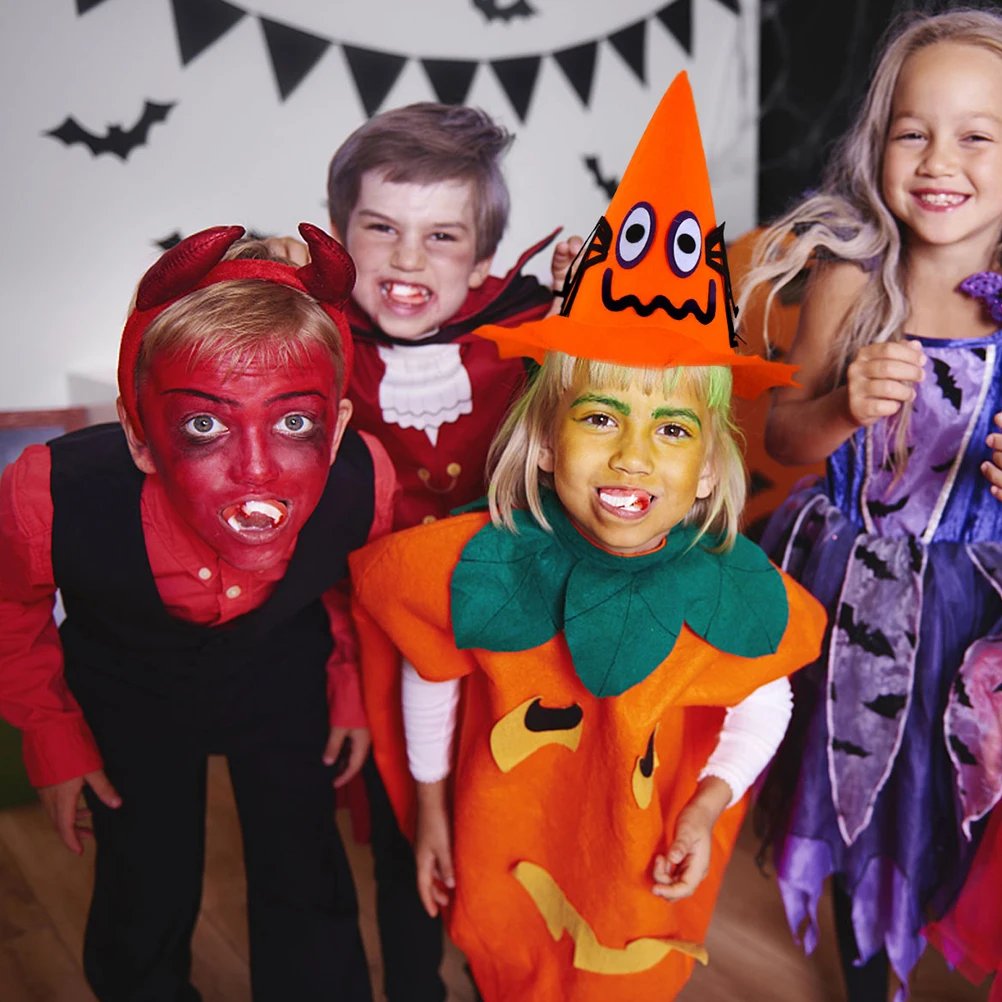 6pcs Pumpkin Hat for Halloween Party Orange Cartoon Headwear Costume Cap Stage Show Prop Festive Decoration
6pcs Pumpkin Hat for Halloween Party Orange Cartoon Headwear Costume Cap Stage Show Prop Festive Decoration