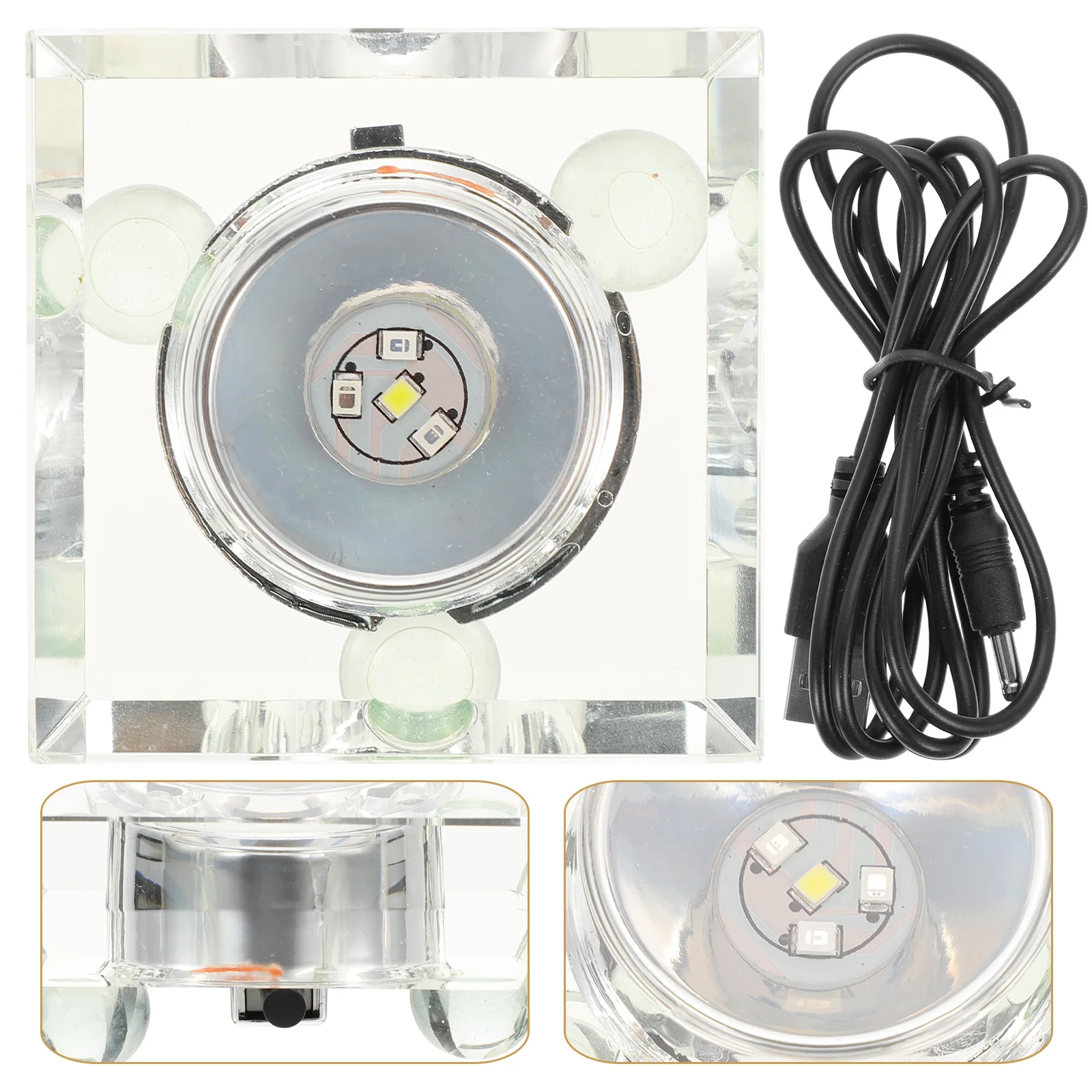 Glowing LED Base Crystal Ball Holder Lighted Display Stand for 3D Crystal Artwork LED Light Base Lighted Display Stand
Glowing LED Base Crystal Ball Holder Lighted Display Stand for 3D Crystal Artwork LED Light Base Lighted Display Stand