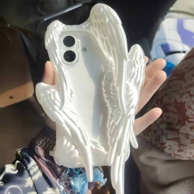 Y2k Gothic Punk Six-Winged Angel Rivet Pierced Hollow Cutout Phone Case Custom Pattern Soft Flexible Tpu Rubber Shockproof
Y2k Gothic Punk Six-Winged Angel Rivet Pierced Hollow Cutout Phone Case Custom Pattern Soft Flexible Tpu Rubber Shockproof