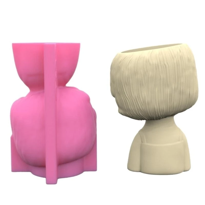 Silicone Mold for Concrete Flower Pots Girl Planter Mold Pen Holder Container Mold Girl Pots Tool
Silicone Mold for Concrete Flower Pots Girl Planter Mold Pen Holder Container Mold Girl Pots Tool