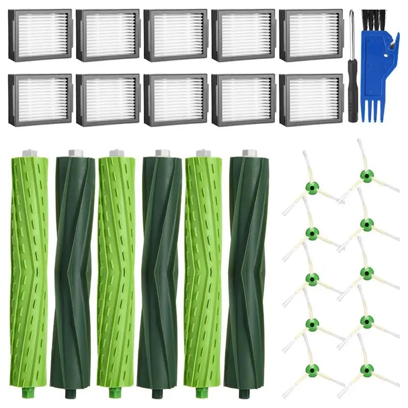 M02K-For Irobot Roomba I7 I7+ I3 I3+ I4 I4+ J7 J7+ I8 I8+ E5 E6 Robot Vacuum Cleaner Main Side Brush Replacement Parts
M02K-For Irobot Roomba I7 I7+ I3 I3+ I4 I4+ J7 J7+ I8 I8+ E5 E6 Robot Vacuum Cleaner Main Side Brush Replacement Parts