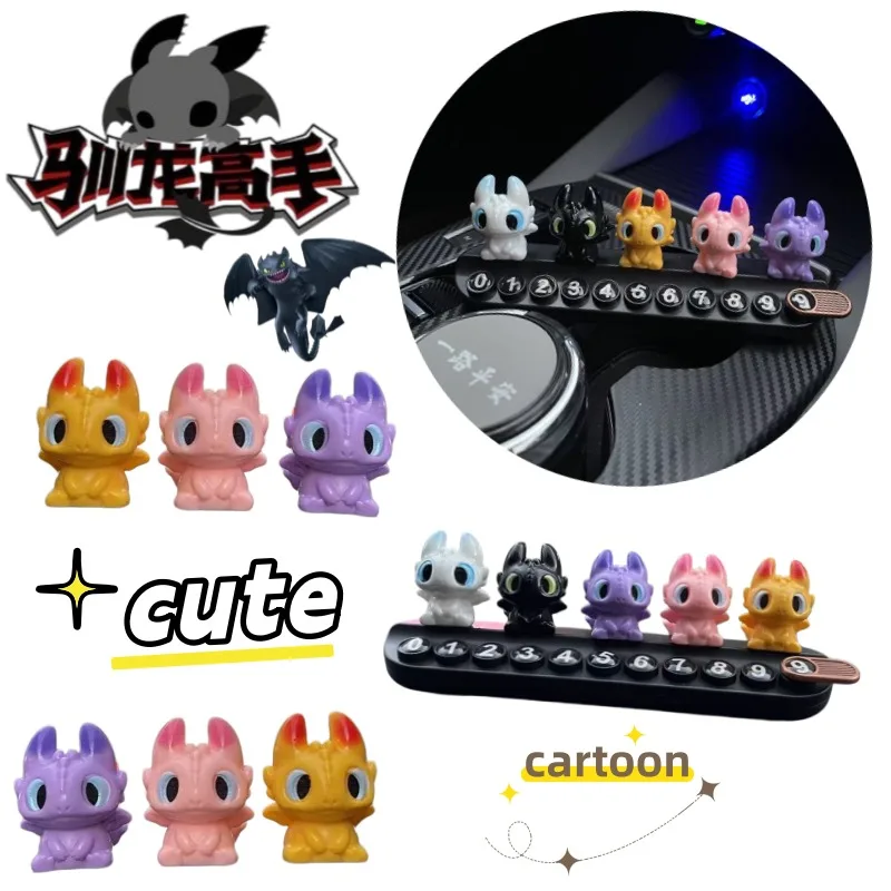 Cartoon How to Train Your Dragon Toothless Figurine High-Value New Creative Car Digital Number Plate Personalized Fashionable
Cartoon How to Train Your Dragon Toothless Figurine High-Value New Creative Car Digital Number Plate Personalized Fashionable