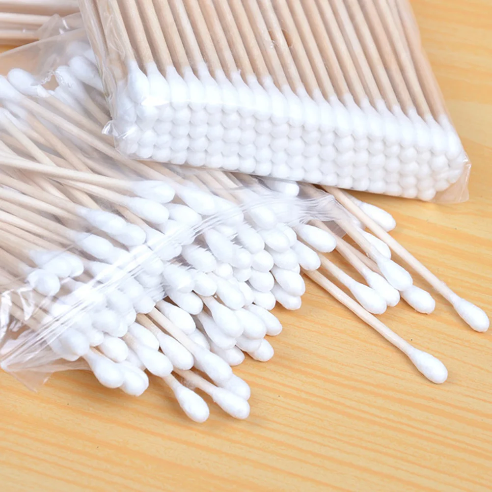 100pcs Cotton Double Tipped Double Tipped Cotton Swab Disposable Ear Cleaning Sanitary Wooden Handle Makeup Injuries Wounds
100pcs Cotton Double Tipped Double Tipped Cotton Swab Disposable Ear Cleaning Sanitary Wooden Handle Makeup Injuries Wounds