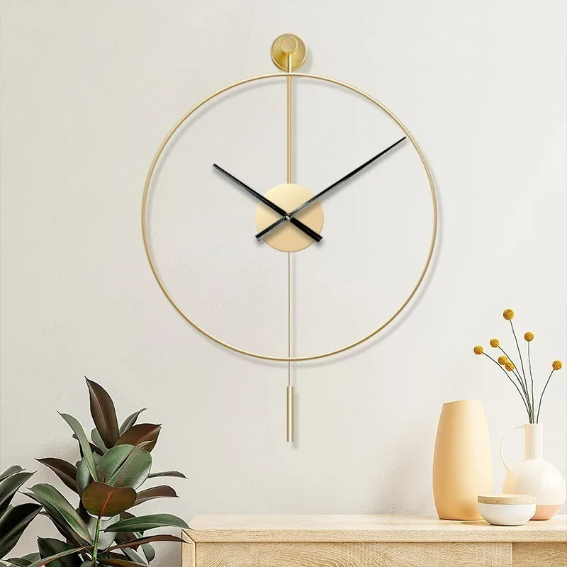 Spanish Metal Wall Clock Modern Simple Art Creative Wall Clocks Durable Power Saving Silent Clocks Home Fashion Decoration
Spanish Metal Wall Clock Modern Simple Art Creative Wall Clocks Durable Power Saving Silent Clocks Home Fashion Decoration