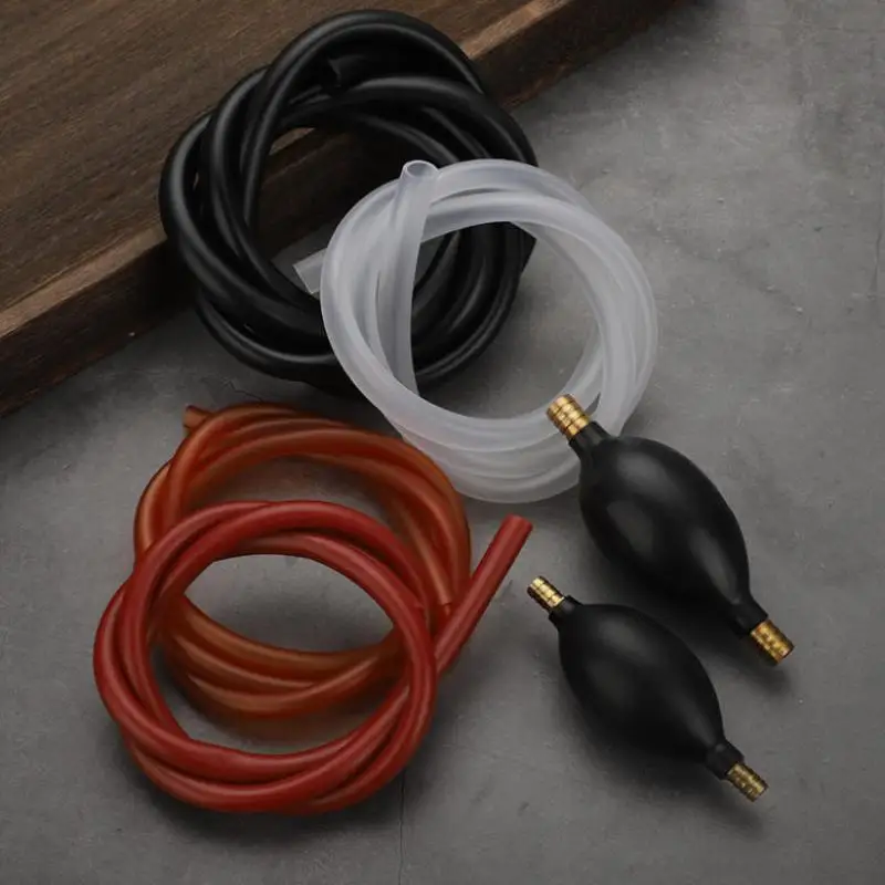 Manual Siphon Pump Water Oil Liquid Transfer Pipe Hose Hand Fuel Syphon Portable Suction Tube for Car Boat Lawn Mower
Manual Siphon Pump Water Oil Liquid Transfer Pipe Hose Hand Fuel Syphon Portable Suction Tube for Car Boat Lawn Mower