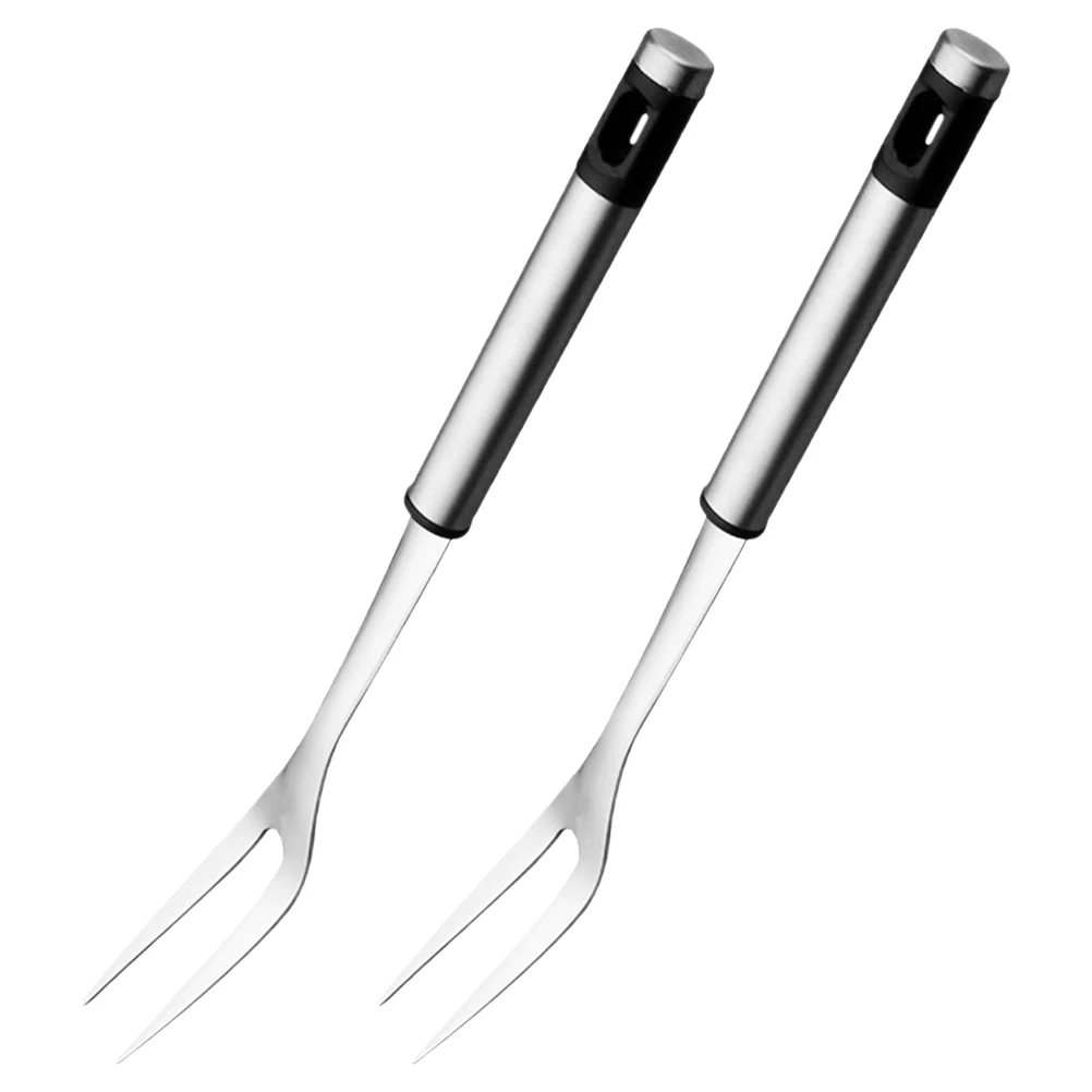 2pcs Stainless Steel Bbq Forks Long Handle Roasting Tools For Grilling Meat Vegetables Outdoor Cooking Camping Barbecue Set
2pcs Stainless Steel Bbq Forks Long Handle Roasting Tools For Grilling Meat Vegetables Outdoor Cooking Camping Barbecue Set