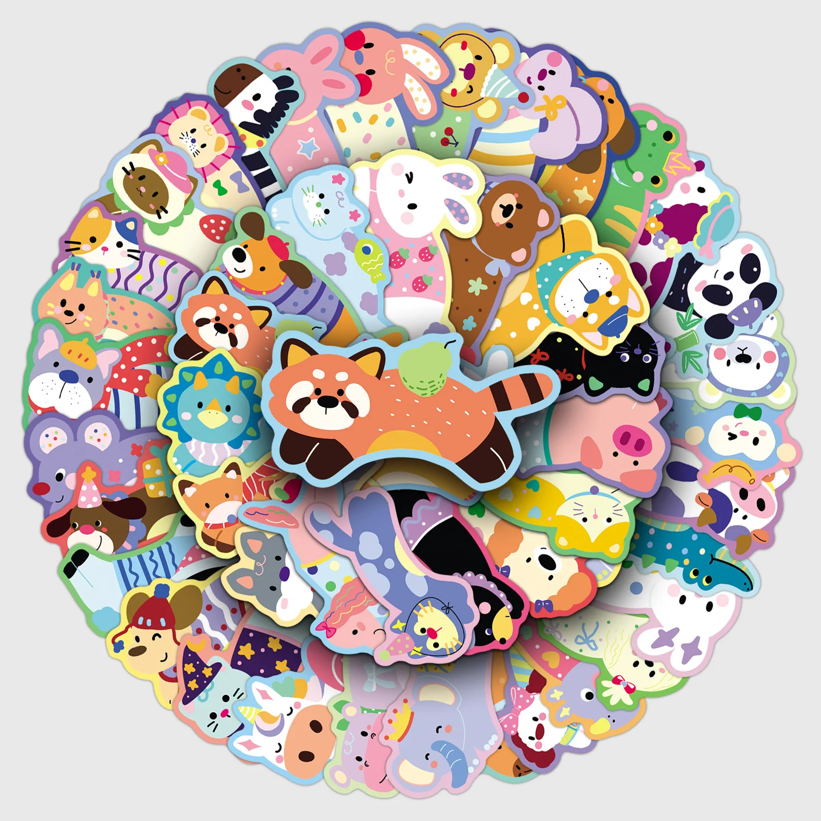 50 original running animal stickers, personalized cartoon hand drawn Q-version decorative water cup mobile skateboard stickers
50 original running animal stickers, personalized cartoon hand drawn Q-version decorative water cup mobile skateboard stickers