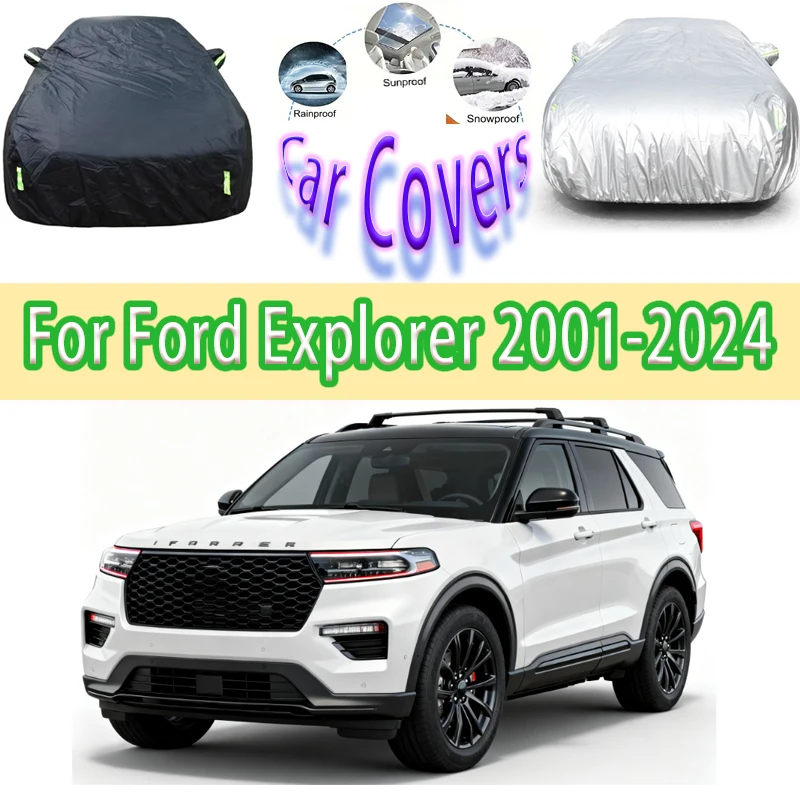 For Ford Explorer 2001-2024 Outdoor Protection Full Car Covers Snow Cover Sunshade Waterproof Dustproof Exterior Car accessories
For Ford Explorer 2001-2024 Outdoor Protection Full Car Covers Snow Cover Sunshade Waterproof Dustproof Exterior Car accessories