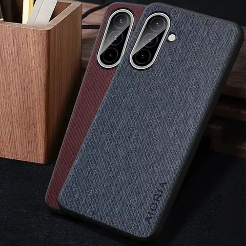 Case for Samsung Galaxy A57 coque Luxury Vintage cloth pattern leather Skin Phone cover funda for samsung galaxy a57 case capa