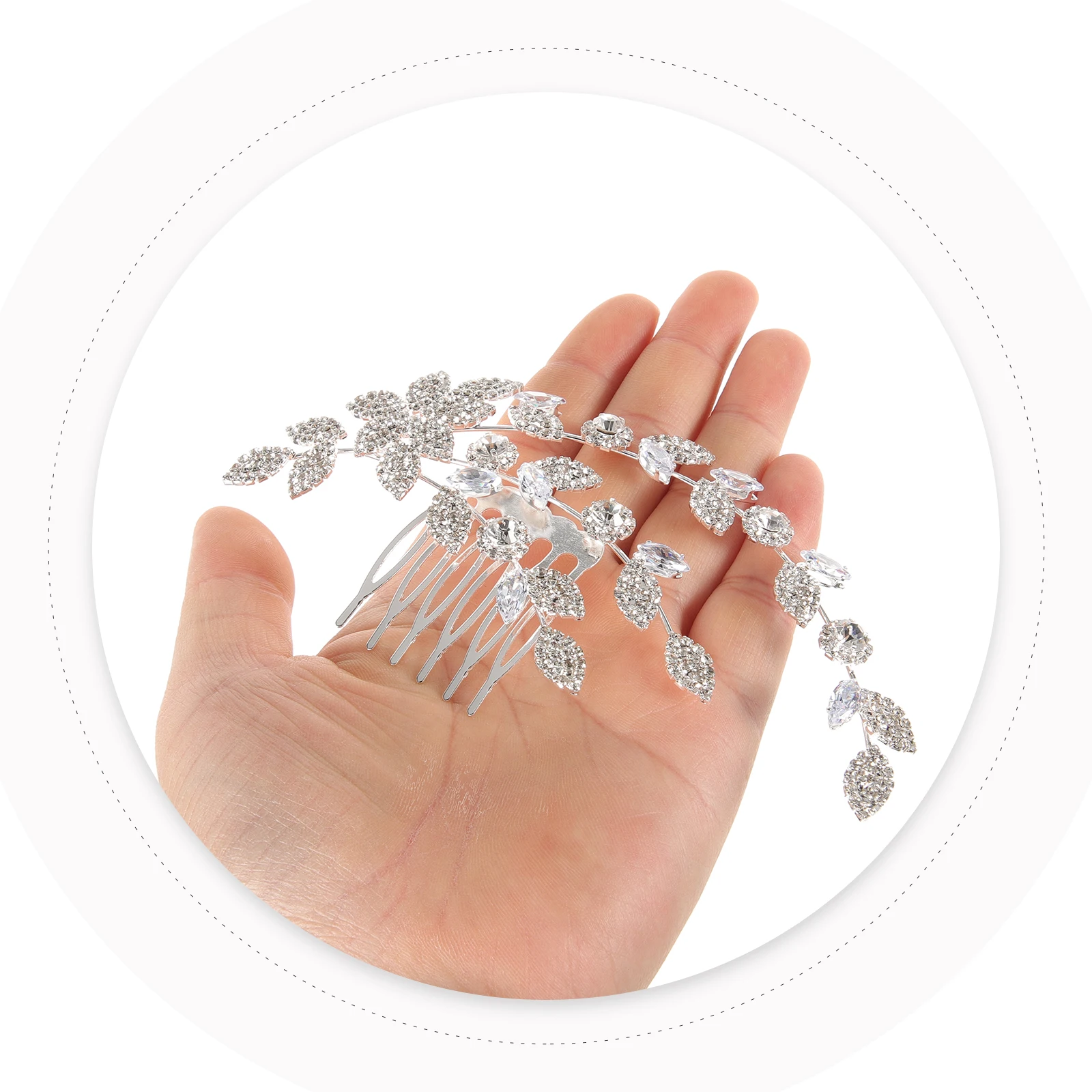 Rhinestone Hair Clips for Women Elegant Alloy Decorative Silver Color Wedding Bridal Party Durable Stylish Daily Wear Special
Rhinestone Hair Clips for Women Elegant Alloy Decorative Silver Color Wedding Bridal Party Durable Stylish Daily Wear Special