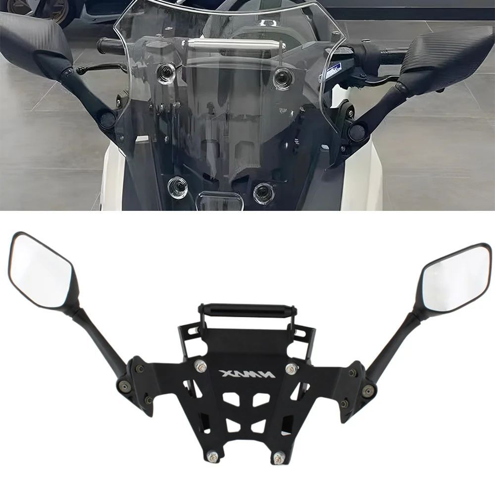 Motorcycle Rearview Mirror Front Move Bracket Rear View Mirror For YAMAHA NMAX155 NMA X NMAX N-MA 155 V3 2025 Windshield Holder
Motorcycle Rearview Mirror Front Move Bracket Rear View Mirror For YAMAHA NMAX155 NMA X NMAX N-MA 155 V3 2025 Windshield Holder