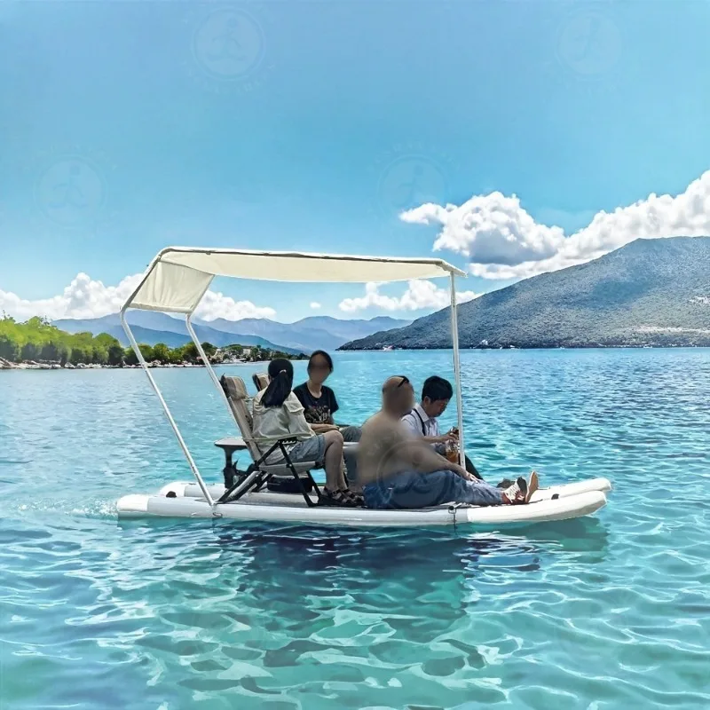 Water Sports Inflatable Sup Board Catamaran Portable Pedal Catamaran for Commercial Use
Water Sports Inflatable Sup Board Catamaran Portable Pedal Catamaran for Commercial Use