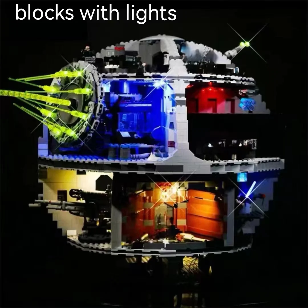 Hot sales 4126PCS Platform Death Star Great Ultimate Building Blocks Bricks Model Compatible 75159 Birthday Toys Gifts 05063
Hot sales 4126PCS Platform Death Star Great Ultimate Building Blocks Bricks Model Compatible 75159 Birthday Toys Gifts 05063