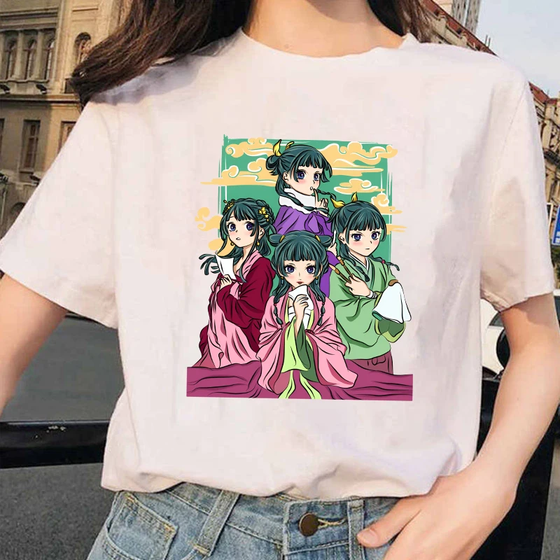 New The Apothecary Diaries Printing T Shirts Women Men Summer Cool Short Sleeves Anime Personality Harajuku T-shirt
New The Apothecary Diaries Printing T Shirts Women Men Summer Cool Short Sleeves Anime Personality Harajuku T-shirt