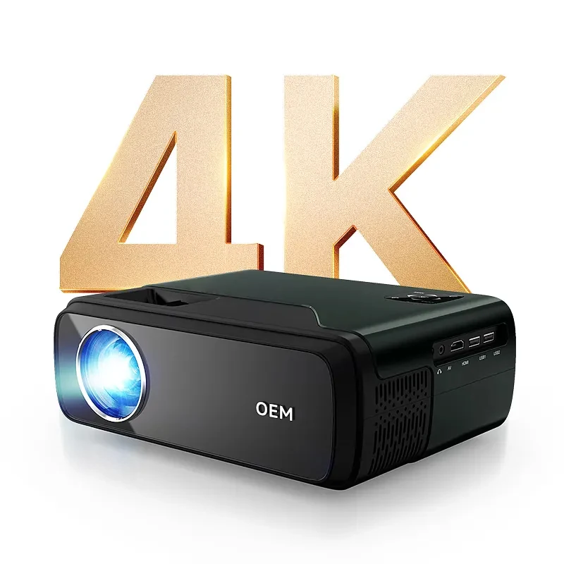 Hot Selling OEM/ODM A8+ 10000 Lumens Proyector FULL HD LED Beamer 4K 1080P Digital Projector For Home Theater
Hot Selling OEM/ODM A8+ 10000 Lumens Proyector FULL HD LED Beamer 4K 1080P Digital Projector For Home Theater