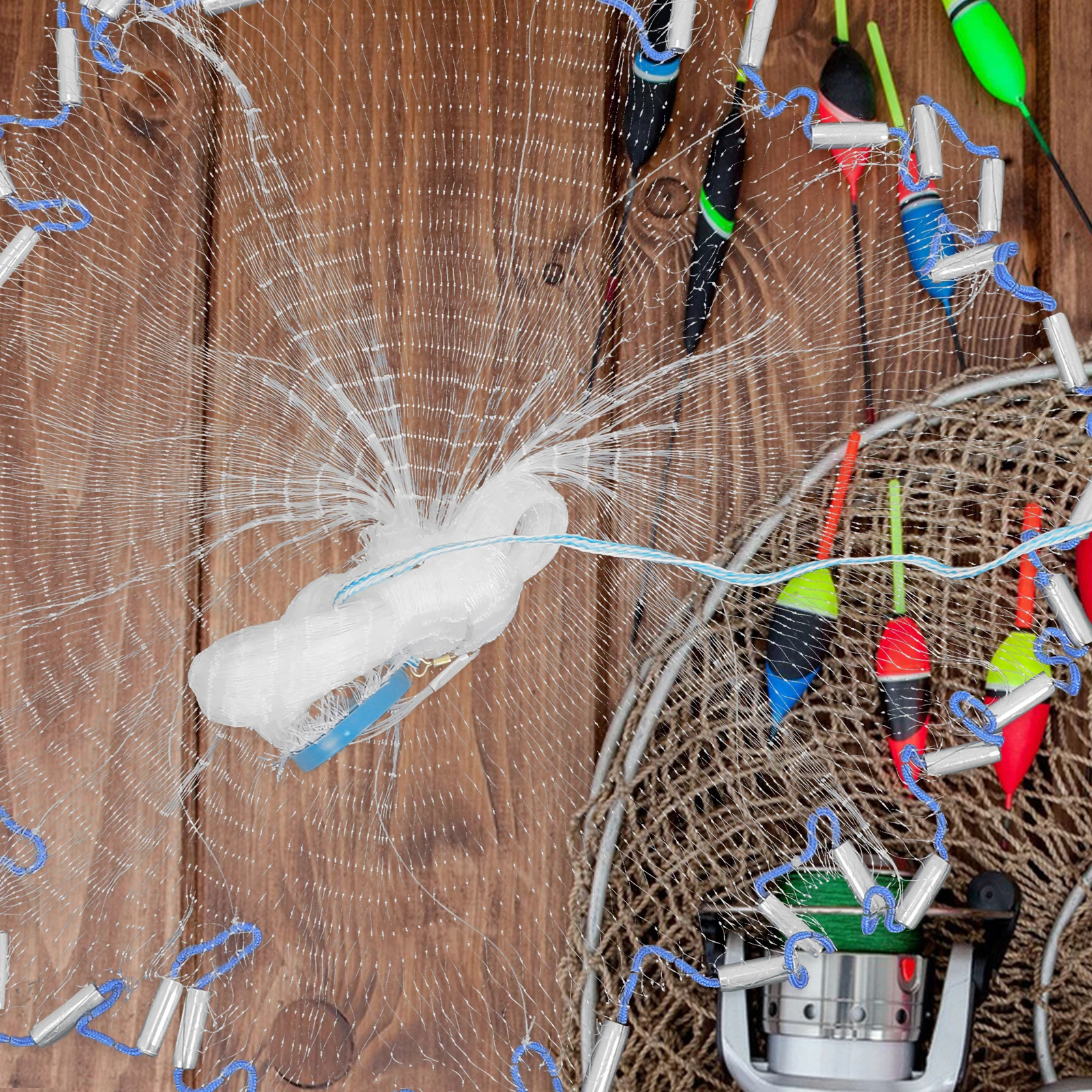 Throwing Fishing Network Tool American Style 3 Meters Steel Pendant Ideal for Bait Fishing Must Have Equipment
Throwing Fishing Network Tool American Style 3 Meters Steel Pendant Ideal for Bait Fishing Must Have Equipment