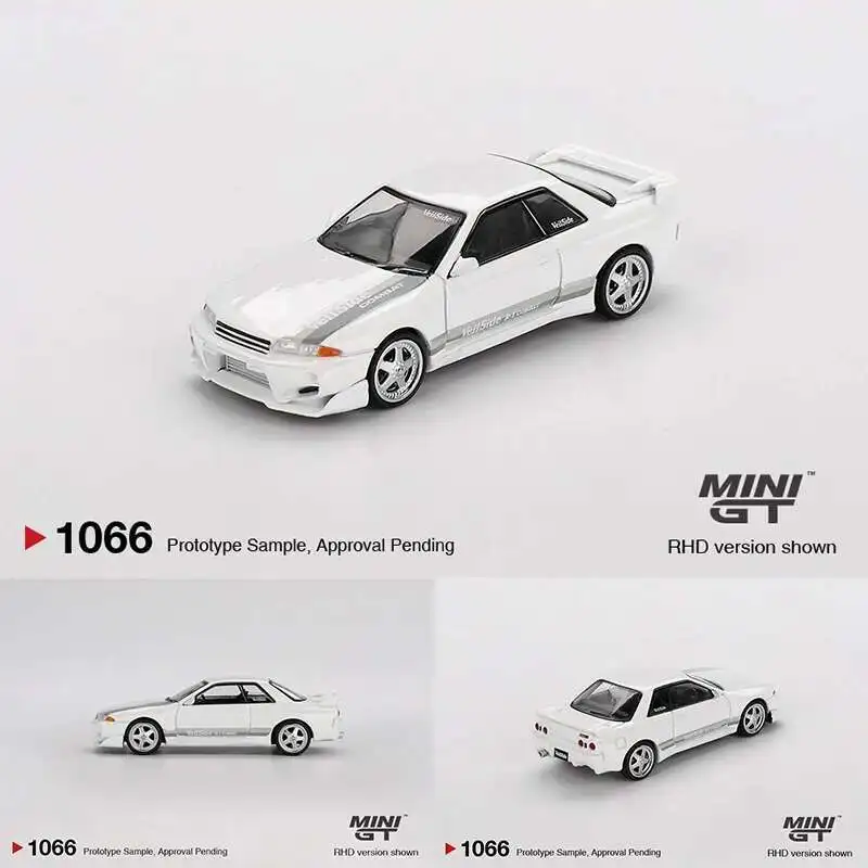 Предпродажа MINIGT 1066 1:64 Nissan Skyline GTR R32 VeilSide Combat C-I Белая литая под давлением модель автомобиля Коллекция игрушек
Предпродажа MINIGT 1066 1:64 Nissan Skyline GTR R32 VeilSide Combat C-I Белая литая под давлением модель автомобиля Коллекция игрушек