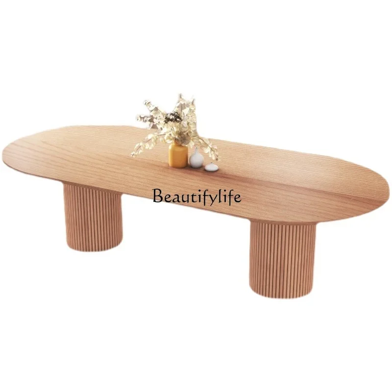 Nordic solid wood dining table household small apartment modern simple bed and breakfast hotel dining table
Nordic solid wood dining table household small apartment modern simple bed and breakfast hotel dining table