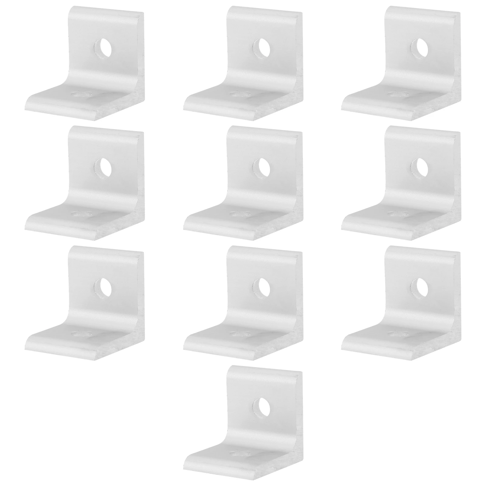 10pcs Aluminum Connectors 4040 Profile Corner Braces Silver L Bracket Extrusion Fasteners for CNC 3D Printers Frames
10pcs Aluminum Connectors 4040 Profile Corner Braces Silver L Bracket Extrusion Fasteners for CNC 3D Printers Frames
