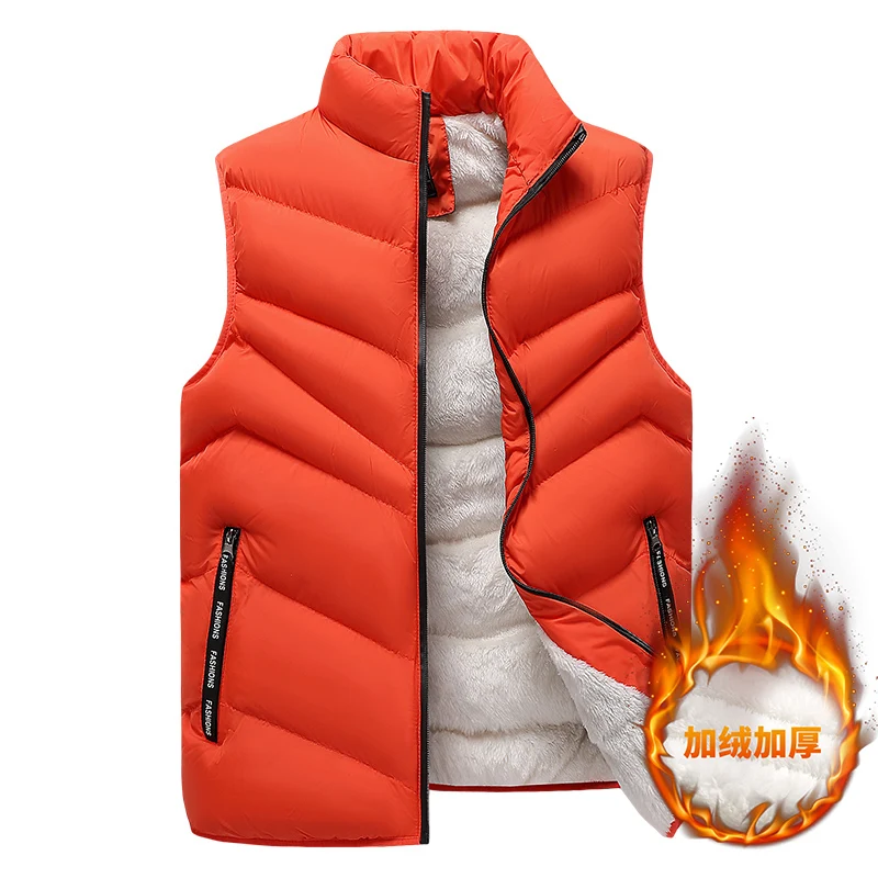 New Fashion Autumn Winter Waistcoat Men Coat Vest Button Cardigans Thicken Warm Solid Casual Plaid Jackets Outdoor Quality
New Fashion Autumn Winter Waistcoat Men Coat Vest Button Cardigans Thicken Warm Solid Casual Plaid Jackets Outdoor Quality