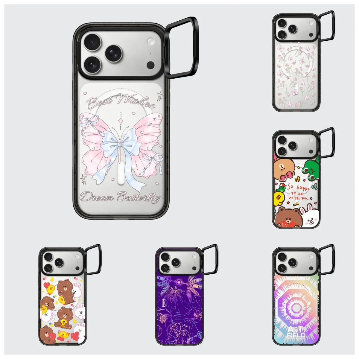 Creative Multiple Cartoons Camera Ring Stand Acrylic Magnetic Cover for IPhone 12 13 14 15 16 17 Pro Max Case for IPhone 17Pro
Creative Multiple Cartoons Camera Ring Stand Acrylic Magnetic Cover for IPhone 12 13 14 15 16 17 Pro Max Case for IPhone 17Pro