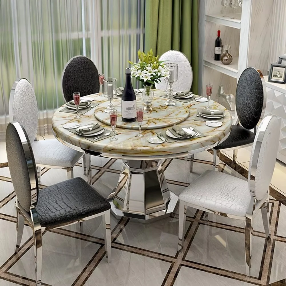 Room Furniture Dining Table Chair Set Dining Room Table and Chair Marble Dining Table
Room Furniture Dining Table Chair Set Dining Room Table and Chair Marble Dining Table