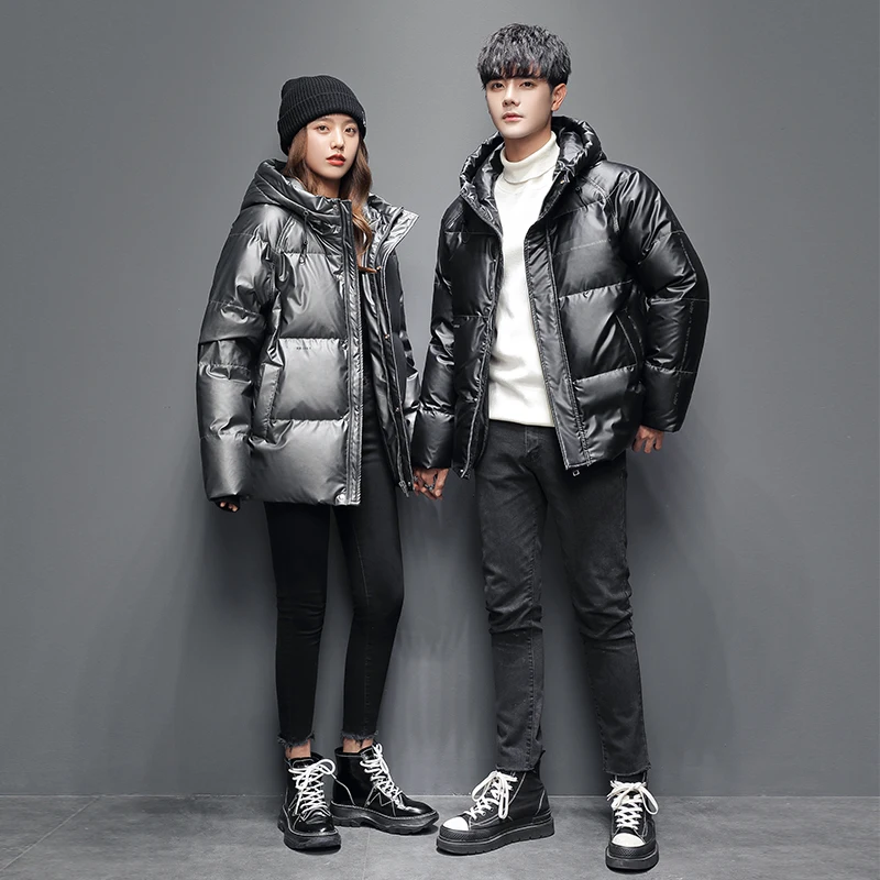 Winter Men's Quilted Jaet Glossy ort Thiened Wa-Free Korean Sle Student Coat Outdoor Sports Mountain Climbing Daily...
Winter Men's Quilted Jaet Glossy ort Thiened Wa-Free Korean Sle Student Coat Outdoor Sports Mountain Climbing Daily...