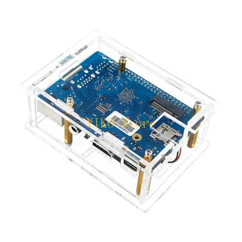 Акриловый корпус K32C для корпуса OrangePi 3B, крышка материнской платы с охлаждающим вентилятором
Акриловый корпус K32C для корпуса OrangePi 3B, крышка материнской платы с охлаждающим вентилятором