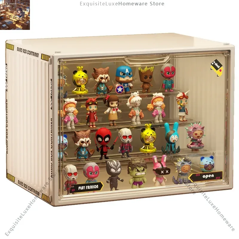 Blind box LEGO multi-layer storage display box, doll POP MART figure transparent storage box
Blind box LEGO multi-layer storage display box, doll POP MART figure transparent storage box