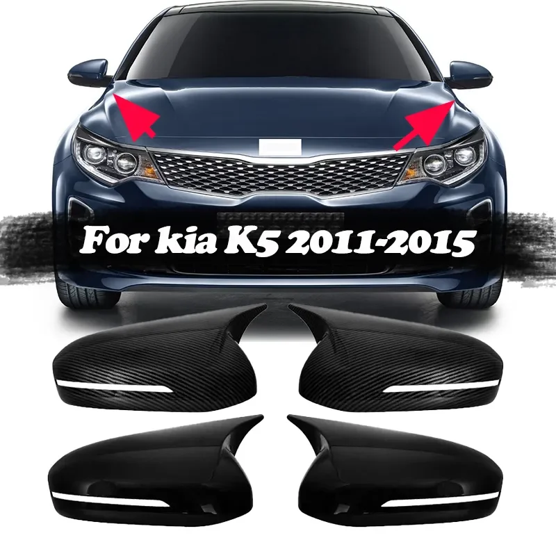 2pcs Side Mirror Cover For Kia Optima 2011 2012 2013 2014 2015 ABS Carbon Fiber Black Side Rear View Mirror Cap Cover
2pcs Side Mirror Cover For Kia Optima 2011 2012 2013 2014 2015 ABS Carbon Fiber Black Side Rear View Mirror Cap Cover