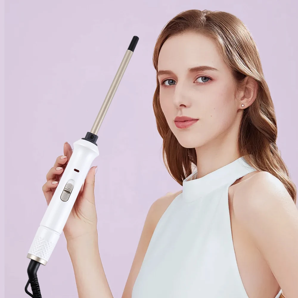 9mm Ceramic Curling Wand - Hair Care Styling Tools & Appliances - Fast Heating, Long-Lasting Ceramic Coating, Easy to Use
9mm Ceramic Curling Wand - Hair Care Styling Tools & Appliances - Fast Heating, Long-Lasting Ceramic Coating, Easy to Use