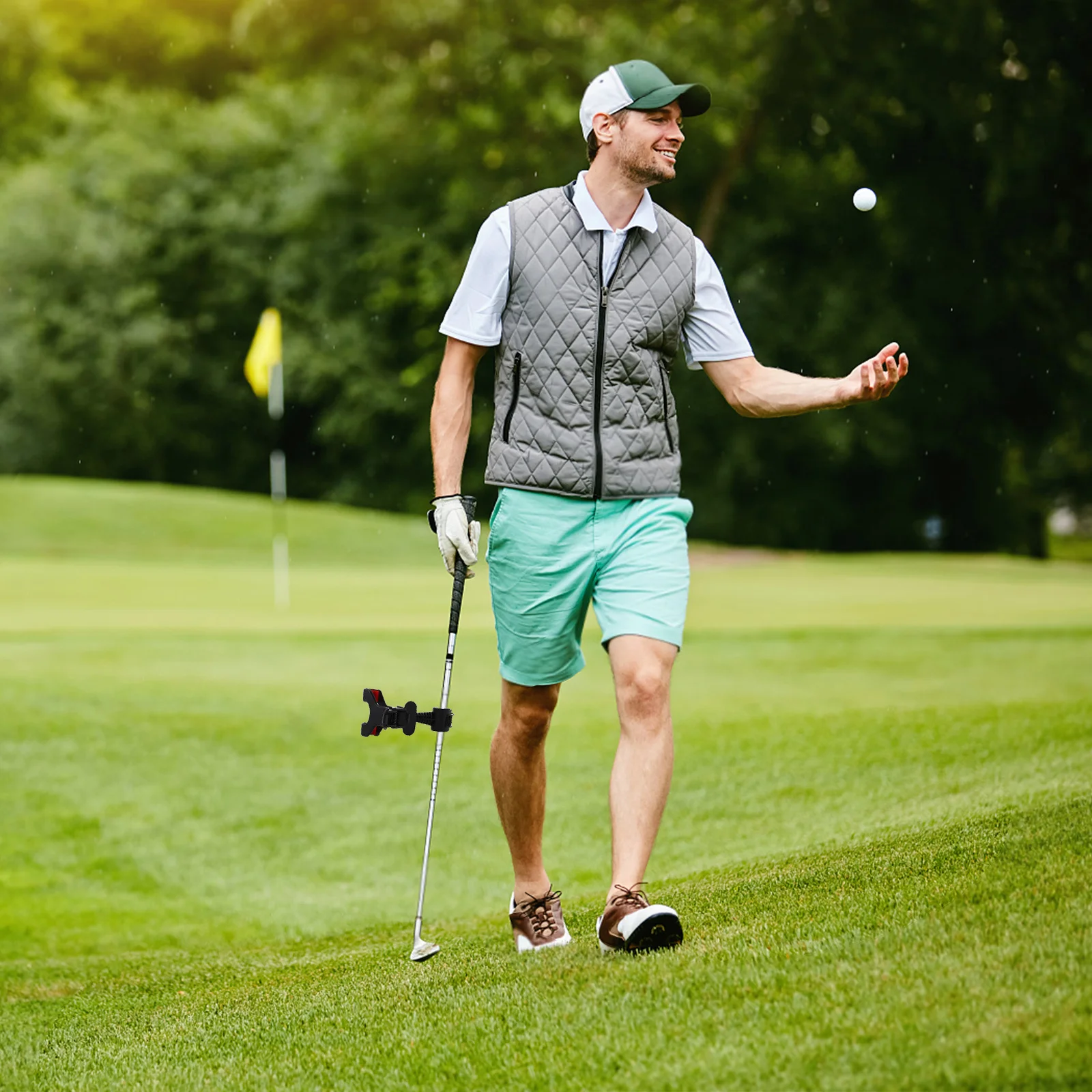 Golf Phone Holder Black 360 Degree Rotating Golf Swing Posture Corrector Phone Mount Compatible with All Smartphones 
Golf Phone Holder Black 360 Degree Rotating Golf Swing Posture Corrector Phone Mount Compatible with All Smartphones