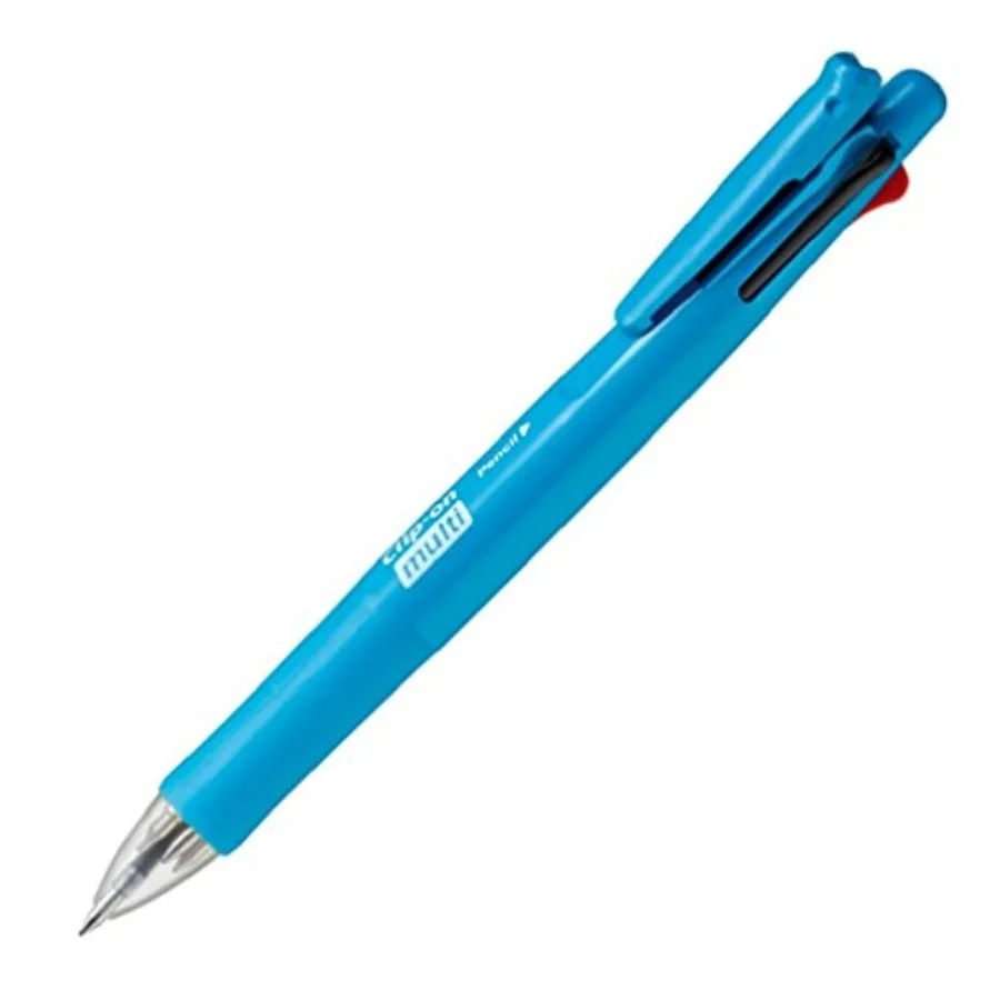 Zebra Clip-On Multi F Series 4 Color 0.7 mm Ballpoint Multi Pen/0.5 mm Pencil, Fresh Blue Body B4SA1-FBL
Zebra Clip-On Multi F Series 4 Color 0.7 mm Ballpoint Multi Pen/0.5 mm Pencil, Fresh Blue Body B4SA1-FBL