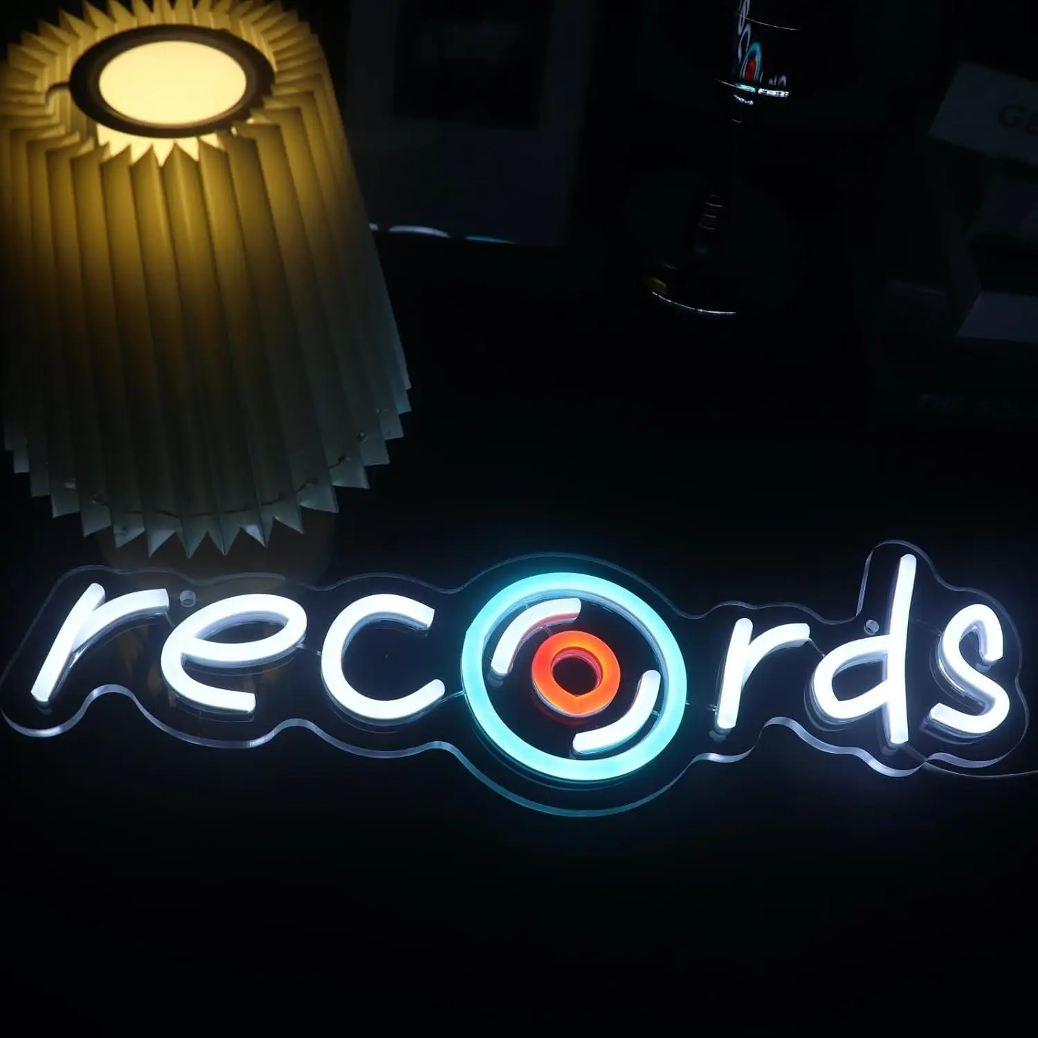 Records Neon Sign Disc Player LED Lights for Music Show Studio Room Bedroom Game Room Wall Decor Birthday Gifts Night Light
Records Neon Sign Disc Player LED Lights for Music Show Studio Room Bedroom Game Room Wall Decor Birthday Gifts Night Light