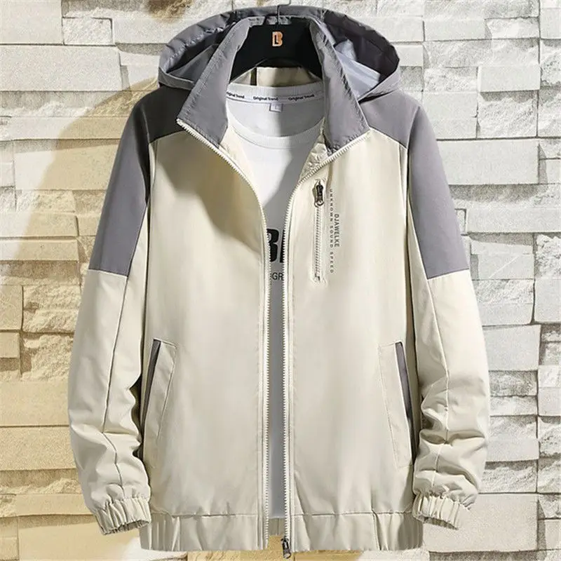 Fashion Hooded Spliced Pockets Loose Letter Coats Men's Clothing 2023 Autumn New Oversized CasualTops All-match Jackets
Fashion Hooded Spliced Pockets Loose Letter Coats Men's Clothing 2023 Autumn New Oversized CasualTops All-match Jackets