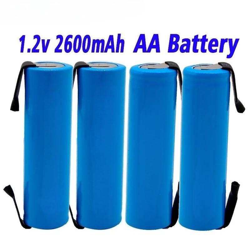 AA 2600mAh Nickel Hydrogen Rechargeable Battery Is Commonly Used in Razors Toys and Portable Magnetic Tapes
AA 2600mAh Nickel Hydrogen Rechargeable Battery Is Commonly Used in Razors Toys and Portable Magnetic Tapes