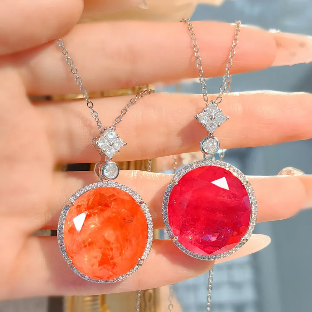 Padparadscha розовый кварц, большие 10-каратные драгоценные камни, кулон, ожерелья для женщин, жена, роскошные ювелирные изделия из белого золота, серебра, подарок на день рождения
Padparadscha розовый кварц, большие 10-каратные драгоценные камни, кулон, ожерелья для женщин, жена, роскошные ювелирные изделия из белого золота, серебра, подарок на день рождения