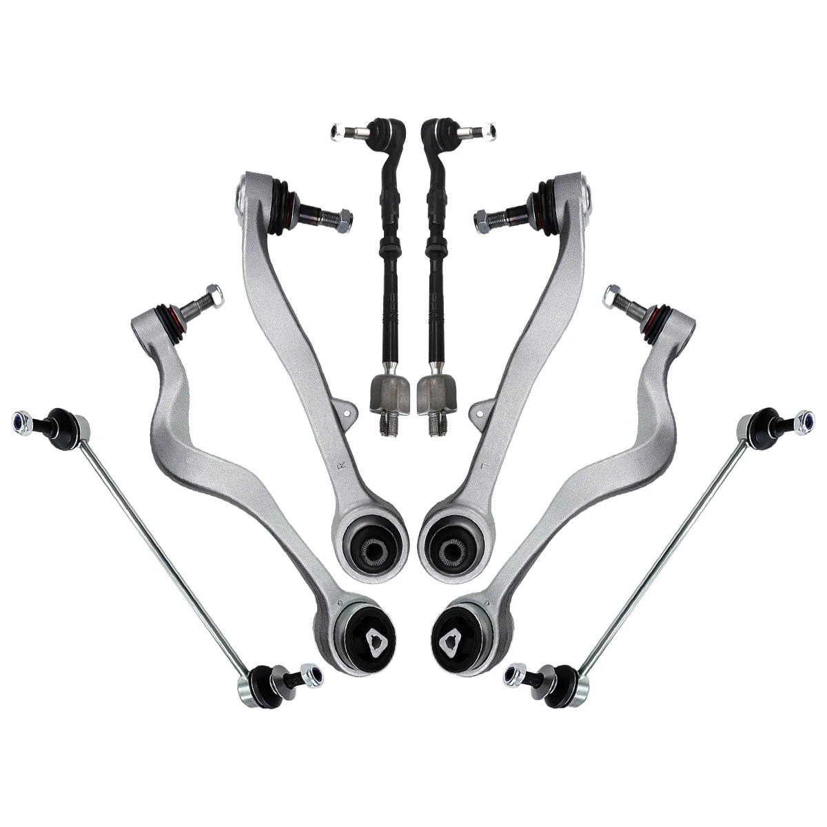 AzbuStag 8Pcs Front Lower Control Arm Tie Rod for BMW 5 Series E60 525i 530i 535i 528i 545i 550i M5 2004-2010 31126760181
AzbuStag 8Pcs Front Lower Control Arm Tie Rod for BMW 5 Series E60 525i 530i 535i 528i 545i 550i M5 2004-2010 31126760181