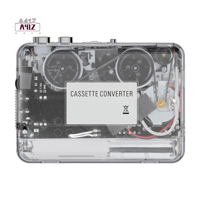 A41Z-Portable Cassette To MP3 Player With A Fully Transparent Casing And Type-C Interface
A41Z-Portable Cassette To MP3 Player With A Fully Transparent Casing And Type-C Interface