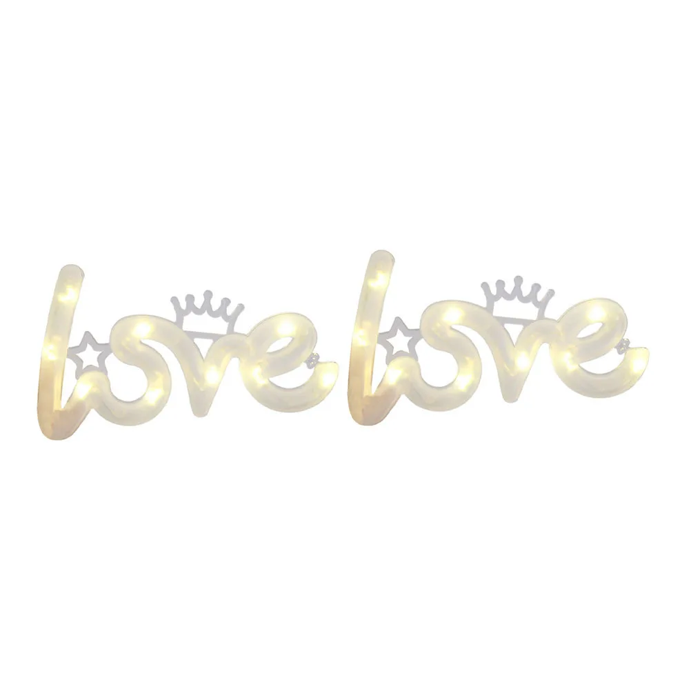 2Pcs Love LED Lights Premium Pet Material Romantic Night Lamp for Home Decor Bedroom Table Decorative Scene Layout Luminous Sign
2Pcs Love LED Lights Premium Pet Material Romantic Night Lamp for Home Decor Bedroom Table Decorative Scene Layout Luminous Sign