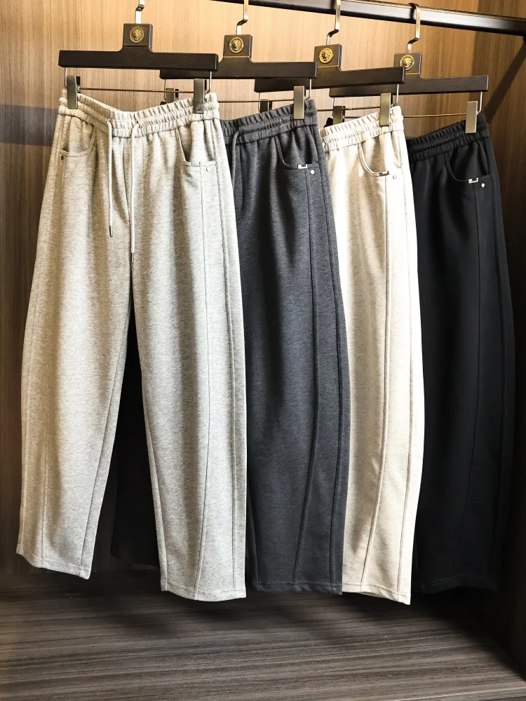 Men's Spring Casual Pants Straight Leg Cotton Feel Comfortable Fashionable Spring Autumn Season Pure Color Straight Cut Trousers
Men's Spring Casual Pants Straight Leg Cotton Feel Comfortable Fashionable Spring Autumn Season Pure Color Straight Cut Trousers