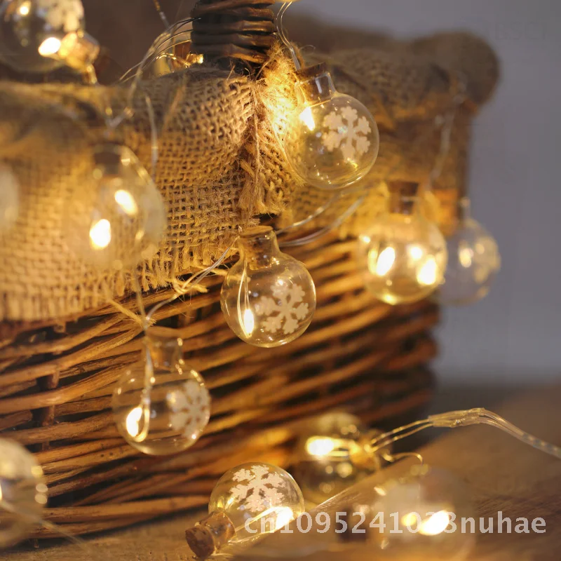 Christmas LED Light String Pendant Crystal Snowman Five-Pointed Star Lantern Decoration Supplies Warm White Champagne Colors
Christmas LED Light String Pendant Crystal Snowman Five-Pointed Star Lantern Decoration Supplies Warm White Champagne Colors