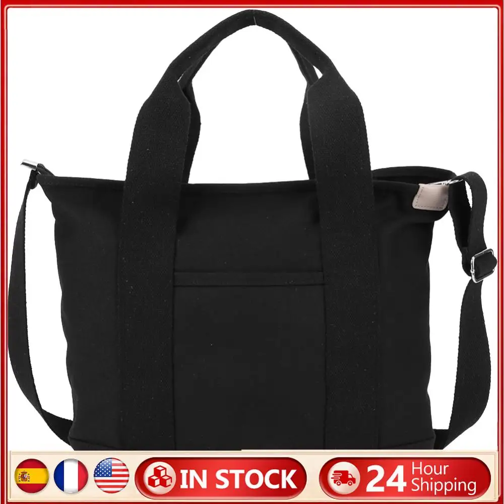 Women Canvas Tote Bag Lightweight Top Handle Bag Multi Pocket Vintage Satchel Bag Travel Holiday Bag
Women Canvas Tote Bag Lightweight Top Handle Bag Multi Pocket Vintage Satchel Bag Travel Holiday Bag